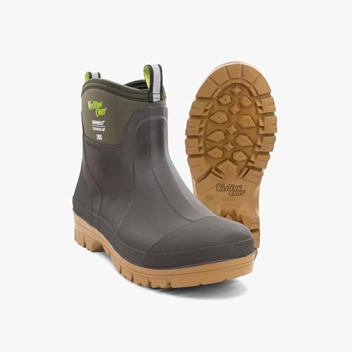 Image of Western Chief Unisex 365 Neoprene Cold Weather Boots for Men and Women | Waterproof rubber with insulated lining, anti-slip outsole, comfort insole, ankle, mid and tall snow boot for outdoor wear