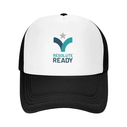 XTWTCXESD Sombrero de béisbol clásico Resolute Ready Vintage de Trekking Uso de Golf Sombrero Hombre para The Sun Playa Mujer Outlet Hombres Classic 2026