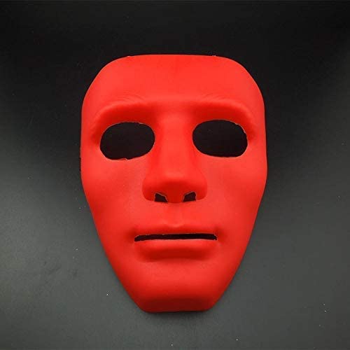 VASHE JAGMOOLYA PRODUCTS FACE MASK Anonymous Edition Cosplay (Red) (Pack of 1)