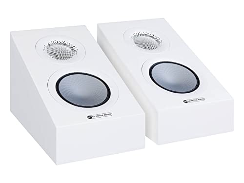 Enceinte Dolby Atmos Monitor Audio Silver 7G AMS Blanc satiné vendue à la paire
