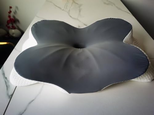 PinkFroggie Memory Foam Kissen Nackenkissen Kopfkissen, Nackenstützkissen Ergonomisches Kopfkissen Seitenschläferkissen für Seiten Rücken &...