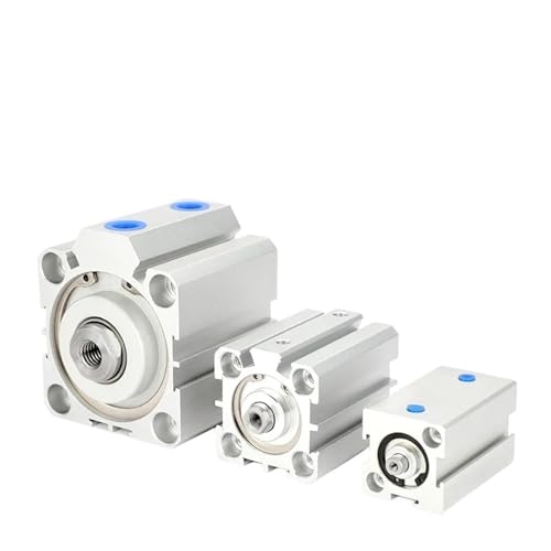 Cilindro SDA de doble acción compacto neumático diámetro 40mm carrera 25mm 3