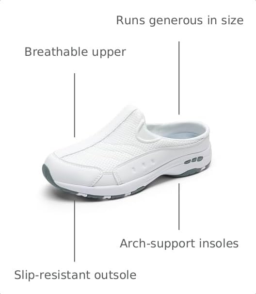 Image of DREAM PAIRS Mules for Women Sneakers Slip on Shoes for Women Walking Shoes