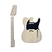 DBL DIY Electric Guitar Kits,TL Style Electric Guitar,6 String Right Handed with Basswood Body Maple Neck Maple Fingerboard Chrome Hardware，Build Your Own Guitar