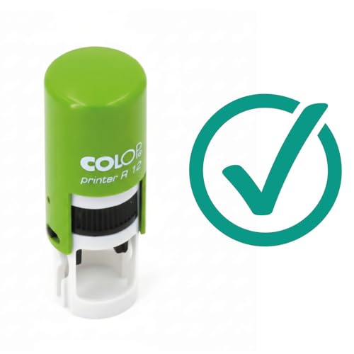 Tampon check | 11mm | Cachet encreur validation | check ink stamp