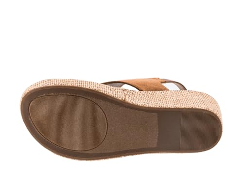 Image of Corkys Footwear Womens Carley Wedges, Featuring Corkys EVA Foam Cushioned Insoles, A 2.5 Inch Heel, Lightweight For All Day Wear, And Hook And Loop Closure