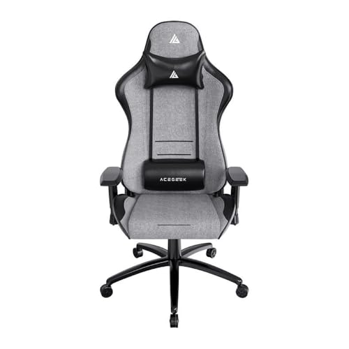 Cadeira Gamer Acegeek Enlight-V3 | Cinza | AG-ENLIGHT-V3-BK