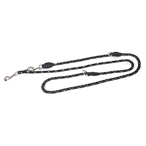 Julius-K9 IDC Adjustable Fluorescent Black Leash Cover