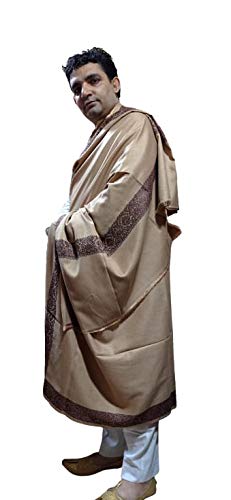kashmir handloom handicraftKASHMIRI MEN,S LOHI/SHAWL WOOLEN [50x100] v