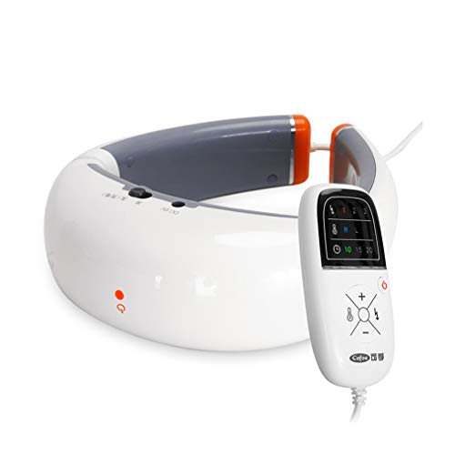 Pulso eléctrico Masajeador de cuello, Portátil, 3D, digital, Digital, de baja frecuencia, meridiano, fisioterapia, Instrumento de terapia cervical con control remoto inalámbrico