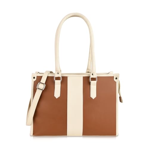 Image of ProArch Leather Core Strip Purse for Women Shoulder Bag for Women and Girls | Anti-Theft Pocket Slick Flap | Backpack Handbag