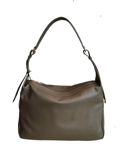 Tosca Blu Art. TF2428B95 Bolso de hombro grande Aurora verde, Verde, Large