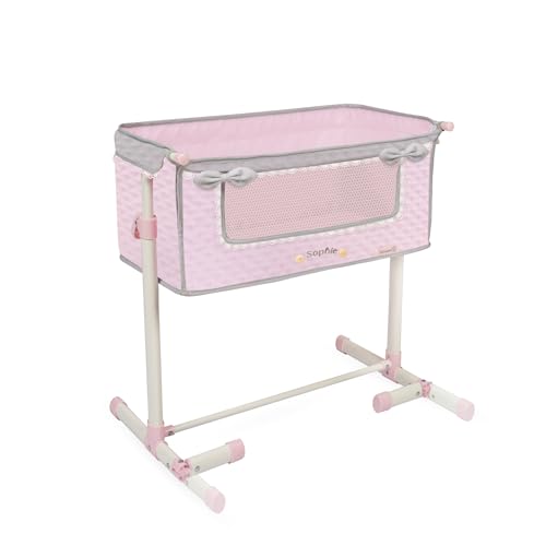 DE CUEVAS TOYS 51275 Puppenwiege, Rosa, One Size