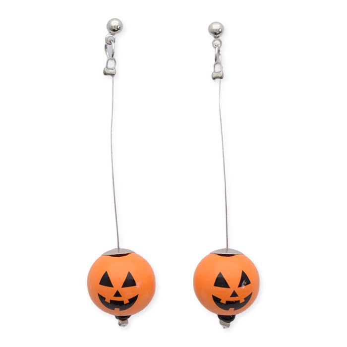 Amazon | ハロウィン ピアス かぼちゃ パンプキン スタットピアス