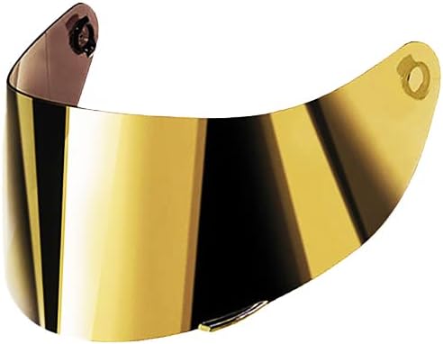 GDM GHOST Motorcycle Helmet Replacement Visor (Gold)