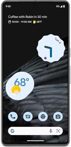 Image of Google Pixel 7 Pro 5G (Obsidian, 12GB RAM, 256GB Storage)