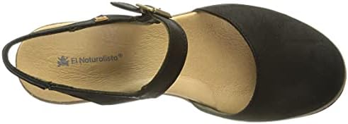 El Naturalista Women's Pleasant Leaves Mule, Black, 38 EU/7.5 M US | Image 4
