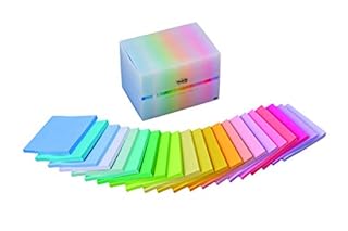 【40周年限定商品】ポストイット 付箋 強粘着 ノート マルチカラー 全色入りセット 654SS-MC-AL