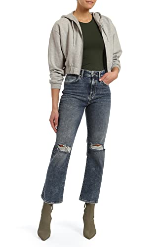 Mavi Women's Barcelona High Rise Wide Leg Jeans