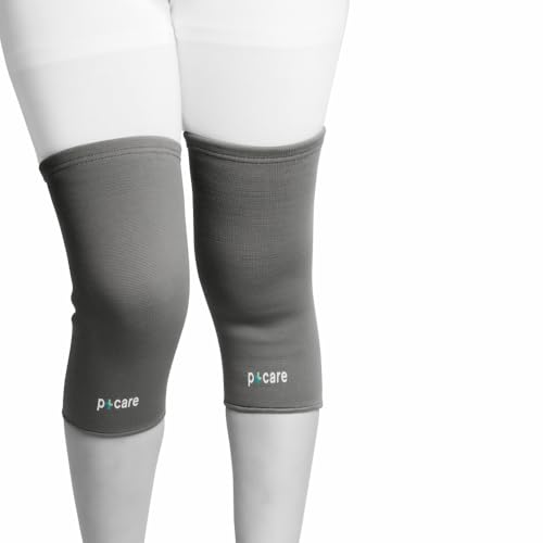 Image of Knee Compression Sleeve | Anti-slip Design For Injury Protection | Sweat Resistant Knee Cap For Sports | Pain Relief, Recovery, Arthritis | Sports Gym and Running |