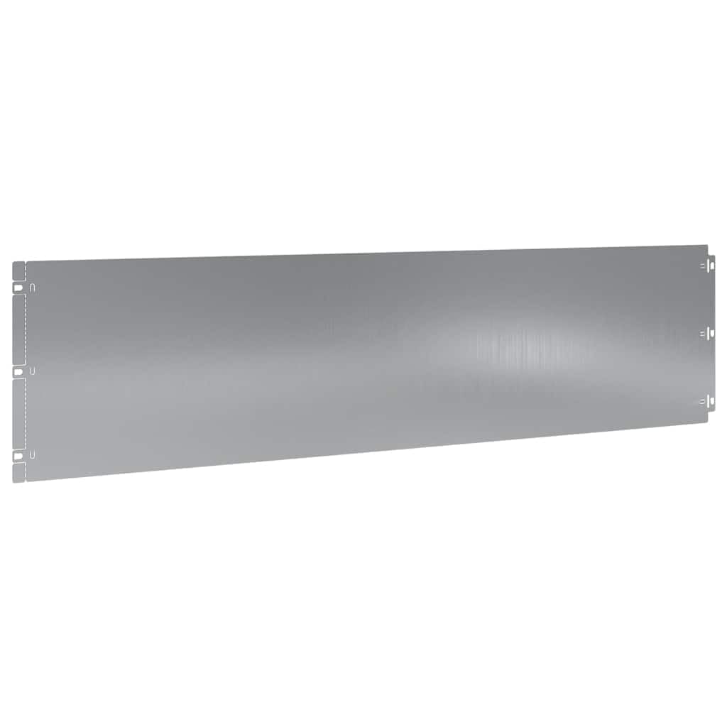 Krawędzie trawnika, 20 szt., 25 x 103 cm, ocynkowana stal, krawędź rabatek ogrodowych z systemem wtykowym, elastyczne obramowanie do obrzeży rabatek, trawników i tarasów
