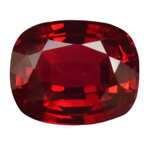Grenat naturel facetté pour fabriquer votre bague personnalisée en atelier