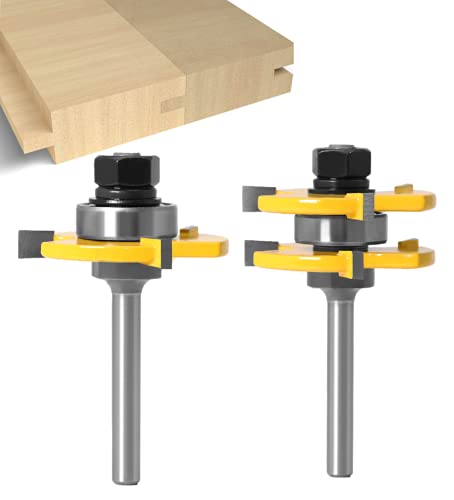 Fresas para Madera 6Mm con Cuello Largo Marca APlus