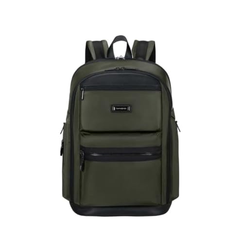 Image of Samsonite Relyon Laptop Compatibility with Tablet Pocket Polyester Small Backpack for Office