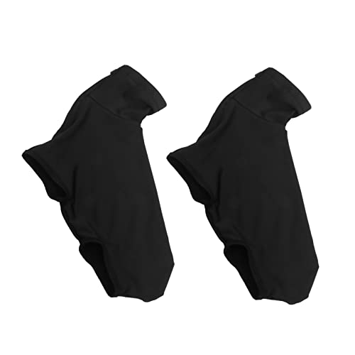 balacoo Outdoor Cycling Shoe Covers Slip Overshoes for Men Women Comfortable Zipper Design for Safe Riding Black XL