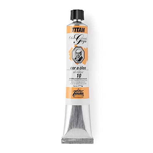Colores al Óleo Goya Titan Amarillos - Tubo 10-60 mL, 10-Amarillo Nápoles Rojizo