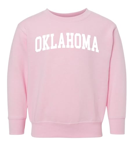 Wild Bobby State of Oklahoma College Style Fashion Unisex Crewneck Sweatshirt