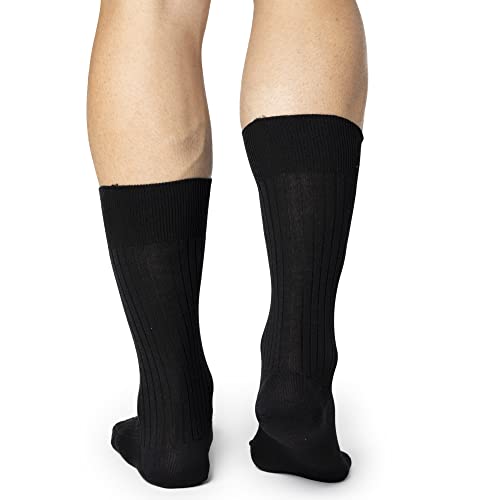 Ciocca Short mid-calf socks classic rib, medium weight cotton - 5 Pairs - reinforced toe - MADE IN ITALY4