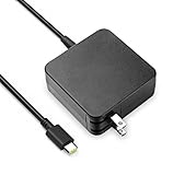 65W 45W Type USB C Laptop Charger for Yoga C930-13 C930 S730 720 730 910 920 13; ThinkPad X1 T480 T480s T495 T495s T580 C940-14 920-13 730-13 S940-14 IdeaPad Power Supply Cord with USB C