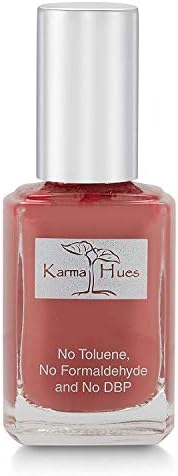 karma organic Natural Nail Polish-Non-Toxic Nail Art, Vegan and Cruelty-Free Nail Paint (MOUNTAIN HIGH)