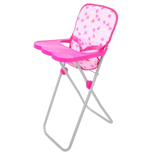 Chaise haute de jeu pour poupée compacte pour ranger sans encombrer