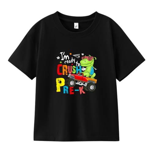 First Day of School Kindergarten Pre-K Shirt for Boys Girls Kids Toddlers Back to School Shirt