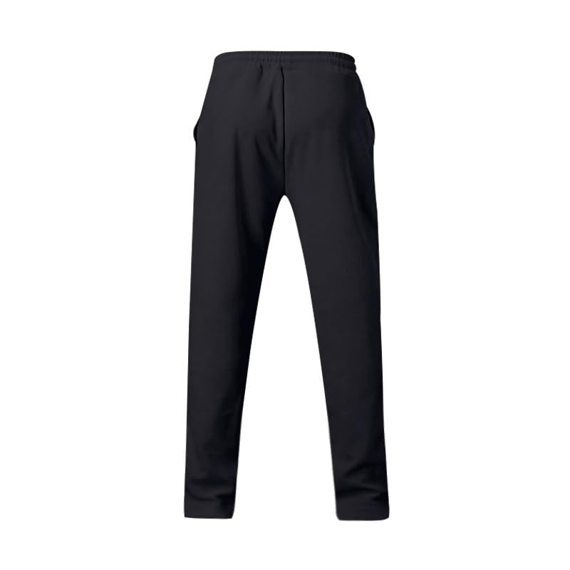 ZOCANIA Mens Casual Pants Side Stripes Decor Elastic Waist Drawstring Trousers Loose Fit Straight Leg Fall Sweatpants4