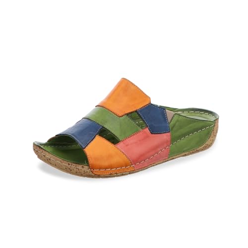 Gemini Sabots Femme 336052-02 en cuir confort