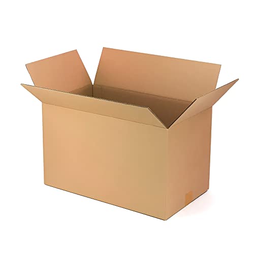 Cajas de Cartón Pack 10 unidades para Mudanzas Almacenaje Paquetería Ecommerce Transporte Reforzado con 2 ondas/capa reforzada con/sin asas (45x40x30cm)