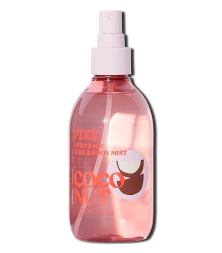 Image of Victoria's Secret PINK Hair and Body Mist, Coconut - 8 fl oz