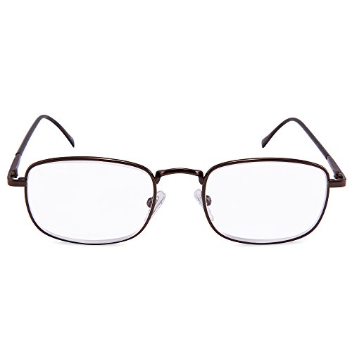 Eyeguard HD-1601-4PAIRS-C4 High Magnification Power 2 Pairs Spring Hinge Reading Glasses Ultra Clear Men & Women Reader thumb #2
