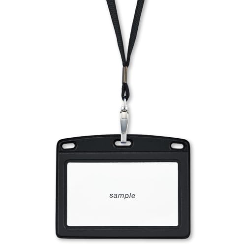 1つ¥699〈オーダー〉名札　名札ホルダー付き　シンプル　ネームプレート Amazon | オープン工業 吊り下げ名札 ネームプレート 名札 ネーム