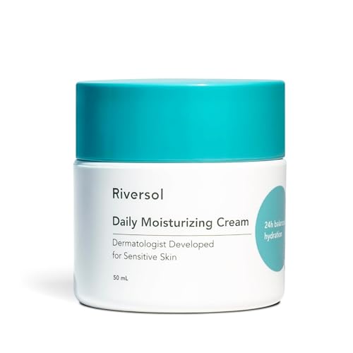 Riversol Rosacea Cream & Daily Face Moisturizer for Dry & Sensitive Skin | Redness Relief |