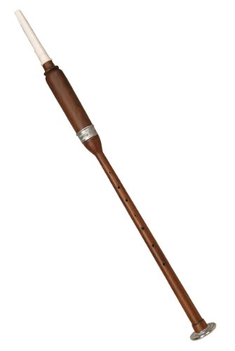  Roos ebeck Sheesham Lang Practice chanter nichelato Ferrule & sole 22,5 pollici