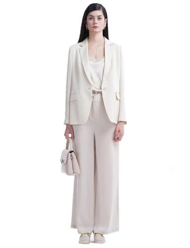 Blazer femme à un bouton veste affaires quotidiennes et bal de fin d'année