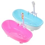 CVUTOVO 2個プラスチック製ミニ浴槽形ドリンクカップ 耐久性と清掃簡単 おしゃれな多機能飲料用カップ ミルクシェイクや冷飲に