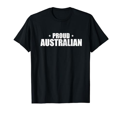 Australian Funny Australia Flag Retro Country T-Shirt