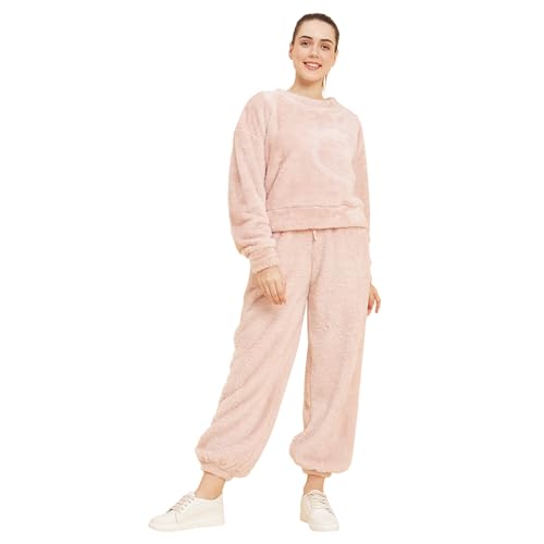 Survêtement pour femme Sweet Dreams ensemble de nuit cosy pyjama long deux pièces