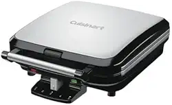 Cuisinart WAF-150NAS - Máquina de gofrar belga de 4 fatias