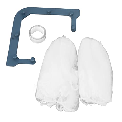 Portafiltro práctico para desagüe de cocina con bolsas desechables (azul) miniatura 3
